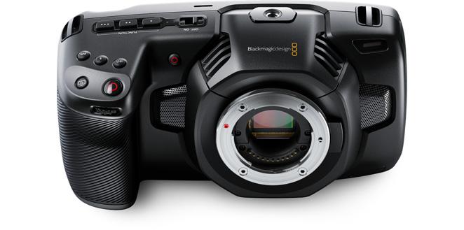 Technische Daten Blackmagic Pocket Cinema Camera 4K Die Blackmagic Pocket Cinema Camera 4K kommt mit einem 4/3-Sensor, einem Dynamikumfang von 13 Blendenstufen und dualen nativen ISO-Werten von bis