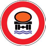 1506 45,00 Verbot für Fahrzeuge mitwasser - gefährdender Ladung, nach StVO Ø 600 mm, 142.