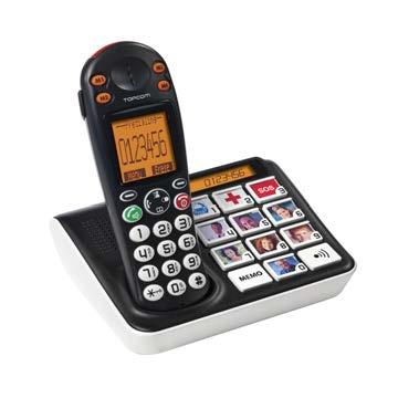 TS-6650 Großtastentelefon - Sologic T101 3 Direktspeichernummern - Wandmontage möglich TS-6651 Großtastentelefon - Sologic A811 Freisprecheinrichtung -