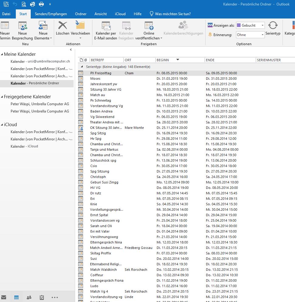 Outlook: Kalender aufräumen und alte Termine löschen Im Outlook wächst nicht nur der Posteingang stetig, auch der Kalender füllt sich laufend mit neuen Terminen.