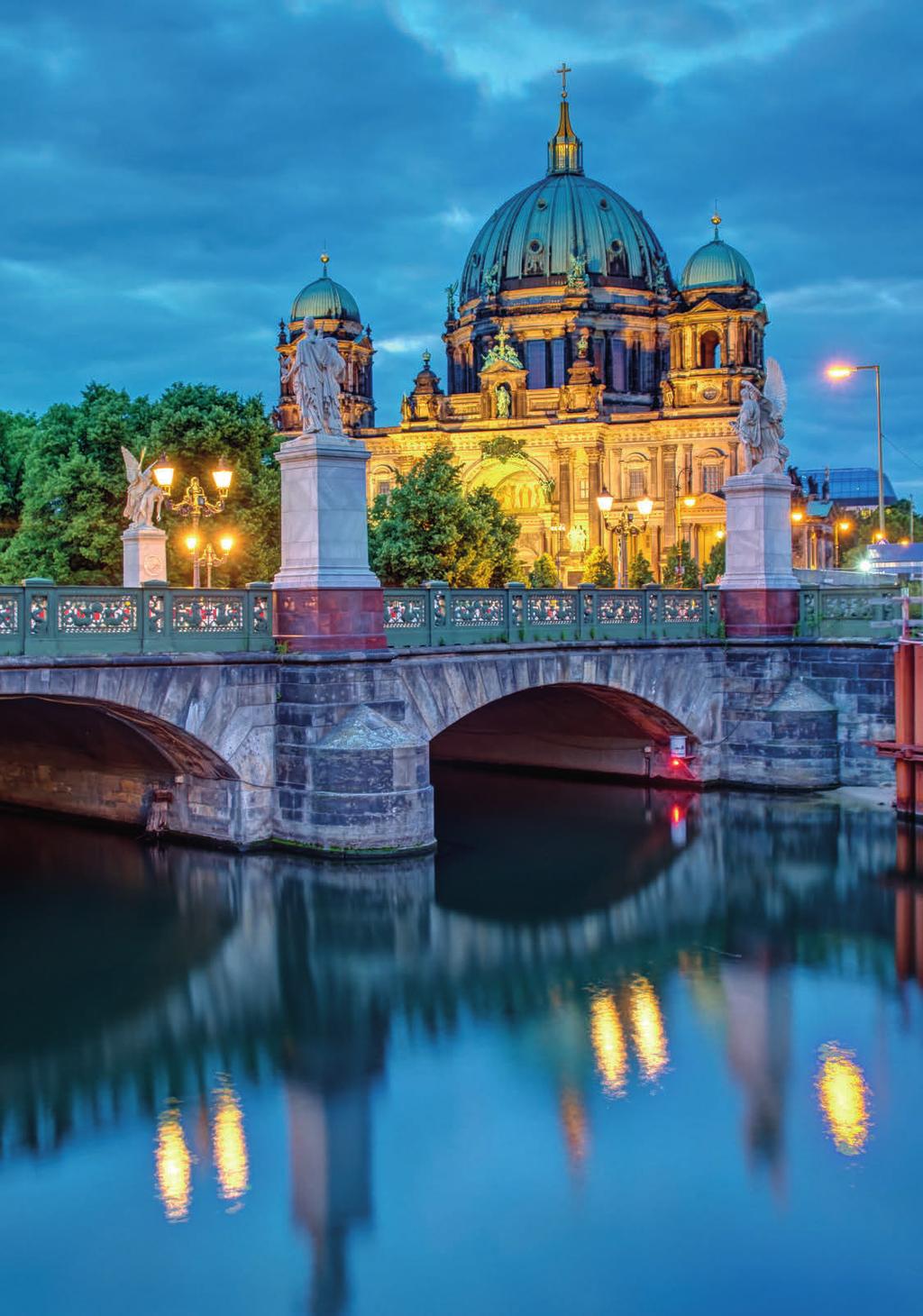 Berlin verfügt über zwölf verschiedene Wasserwege, mit