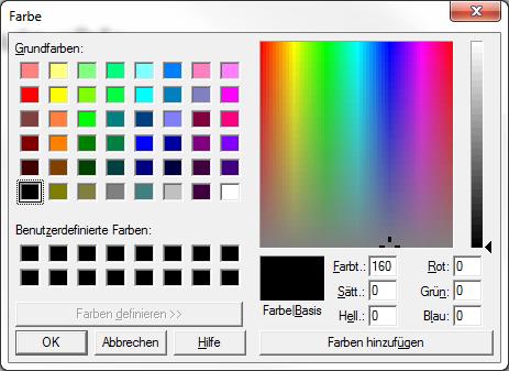 Farben in HTML rot/grün/blau (RGB) Angaben zum body Tag, meist
