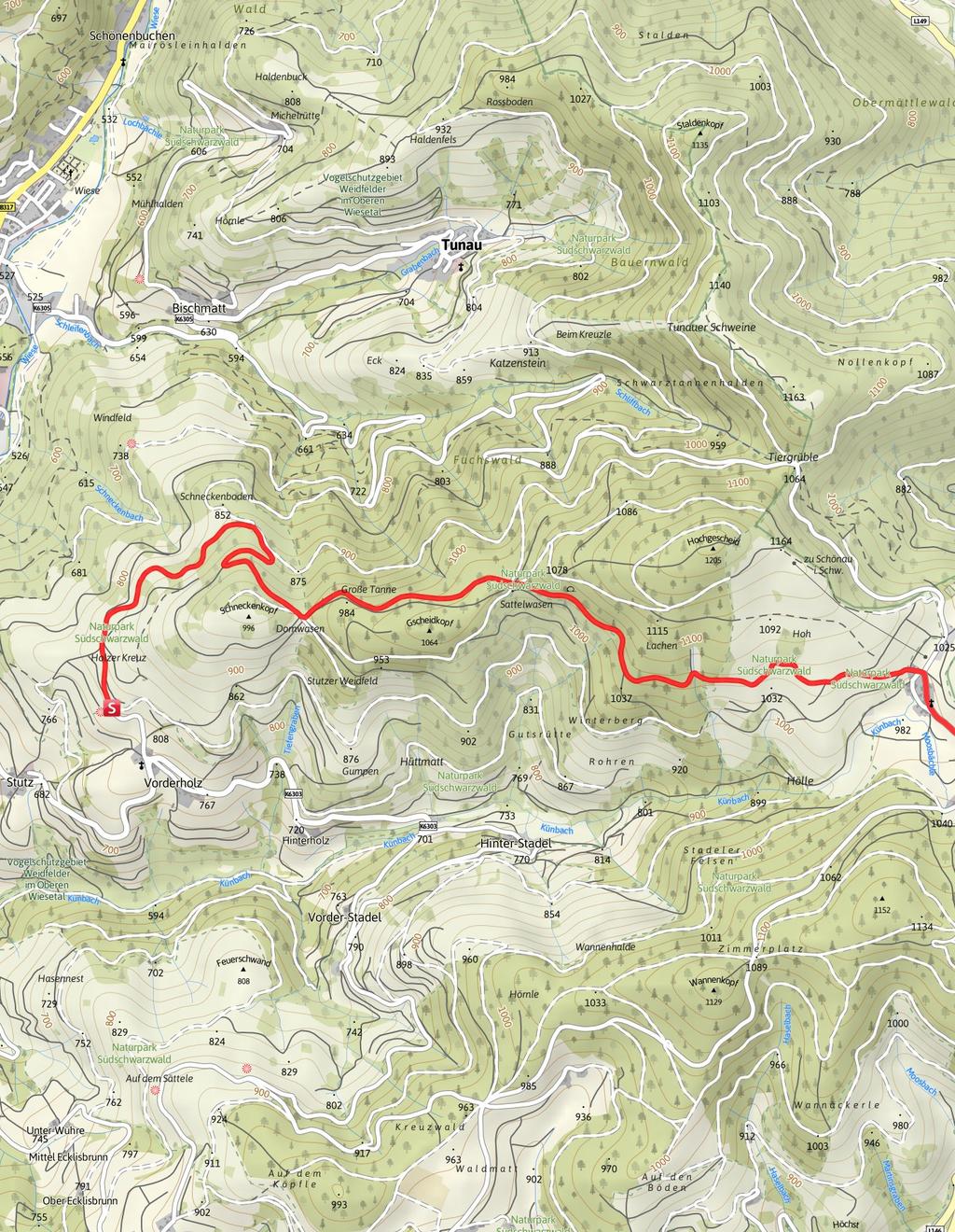 11.6 km 4:00 h 511 m 241 m Schwierigkeit mittel Kartengrundlagen: outdooractive Kartografie; Deutschland: GeoBasis-DE / BKG 2016, GeoBasis-DE / GEObasis.nrw 2016, Österreich: 1996-2016 here.