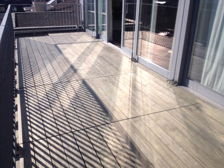 Terrassenplanken Langzeitholz aus ACCOYA A1 Mit SUPRO Profilierung, glatt