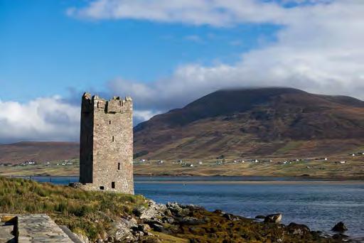 Tag 8 Sonntag, 21.7.19 Heute ist Achill Island, Irlands größte Insel, unser Tagesziel.