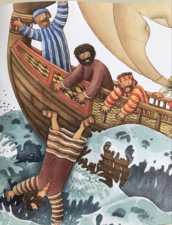 Gott benutzt einen bockigen Jona Da sagte Jona: "Werft mich ins Meer! Dann wird es sich beruhigen und euch verschonen. Ich weiss: Dieses Unwetter ist nur durch meine Schuld über euch gekommen.