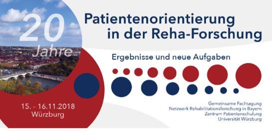 20 Jahre patientenorientierte Reha-Forschung in Bayern: Forschungsverbund und Netzwerk PD Dr. Heiner Vogel Universität Würzburg, Institut für Klinische Epidemiologie u. Biometrie Abt.