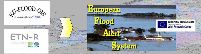 Wie funktioniert EFAS Sammlung von Daten ETN-R & EU-FLOOD-GIS Finanziert durch DG Enterprise und EU Parlament Sammlung von hydrologischen and meteorologischen