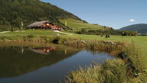 p. Eingebettet in das sonnige Lungauer Hochtal im Dreiländereck Salzburg-Steiermark-Kärnten präsentiert sich auf 1000m Seehöhe ein 18-Lochplatz der Spitzenklasse.