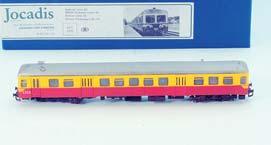 481 YOCADIS Triebwagen 4333 der SNCB Vollmetall, rot/gelb,