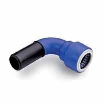 coupler, longitudinally force-locked, for PE pressure pipe