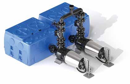 BOX Lösungen für SCHWRZWSSER Die Hebeanlage bluebox 400e zeichnet sich durch ihre große Zuverlässigkeit und Robustheit aus.