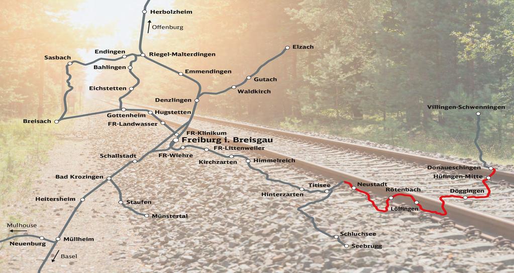 Übersicht Breisgau-S-Bahn,