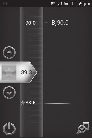 Verwenden des UKW-Radios Das UKW-Radio des Telefons funktioniert wie ein herkömmliches UKW-Radio. Sie können beispielsweise UKW-Radiosender suchen, anhören und als Favoriten hinzufügen.