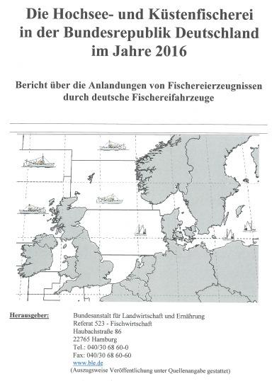 Stoffstrom Fisch Fischerei Anlandestatistik der BLE Anlandungen im Inland Anlandungen im