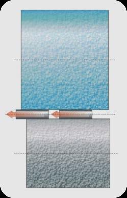 Einsatzbeispiel: Centerlessschleifen Aussenring: Material: Aufmass: Ø 40x12mm 100Cr6 weich 0.