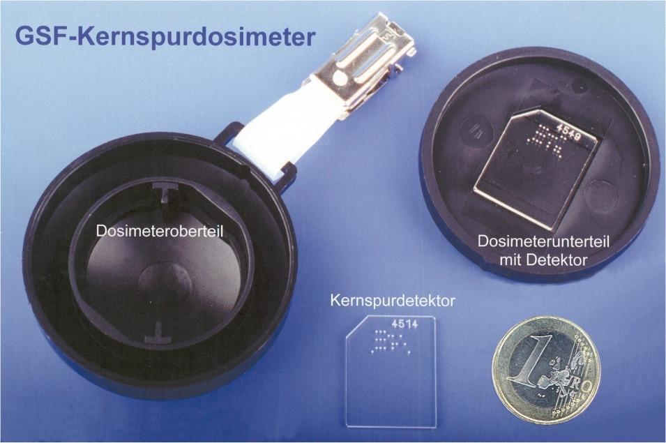 4. Messmittel Für die Radonkampagne wurden Landauer Nordic Gammadata-Dosimeter (bei der Vergleichsmessung die Nr. 5) verwendet.