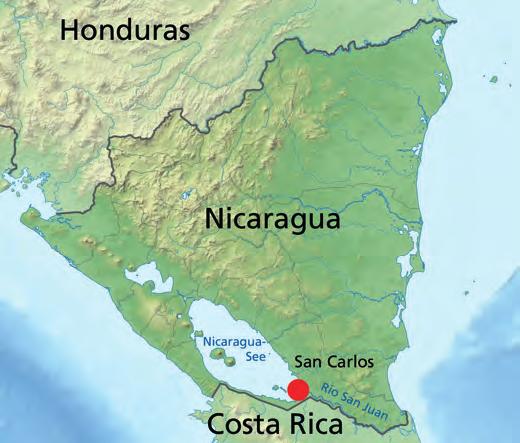Die Kläranlage der Partnerstadt San Carlos Die Kläranlage der Partnerstadt San Carlos San Carlos Nicaragua Im Süden des mittelamerikanischen Staates Nicaragua, nahe der Grenze zu Costa Rica, liegt