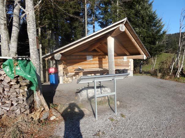 Diese Picknick-Hütte hat in der Wanderfreaks-Geschichte schon 2 x eine