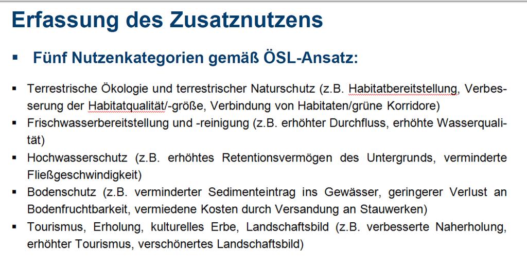 Wasserrahmenrichtlinie 2.0 Exkurs III: Neuer Leipziger Ansatz, (Sigel et al.