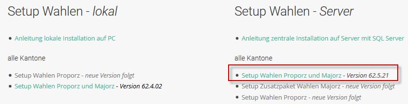 3 Installation für SQL Server 3.1 Voraussetzung SQL Server bereits installiert Download der Zip-Datei Setup via Sesam Homepage. Der Link lautet: www.sesam-ag.