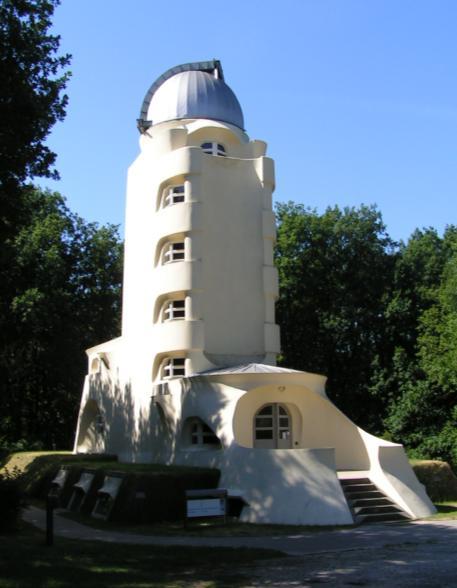 Einsteinturm, Vertikalteleskop, Coelostat und Objektiv 2007 Einsteinbüste im
