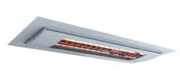 Infrarot Wärmestrahler Infrared radiant heater SOLAMAGIC 1000 Deckeneinbau for in-ceiling mounting Einsatzbereiche: Wohnräume, Hotels, Balkone, überdachte Bereiche, Sanitär- / Wellnessbereiche
