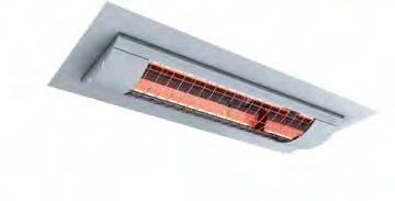 Infrarot Wärmestrahler Infrared radiant heater SOLAMAGIC 1400 / 2000 Deckeneinbau for in-ceiling mounting Einsatzbereiche: Wohnräume, Hotels, Balkone, überdachte Bereiche, Sanitär- / Wellnessbereiche