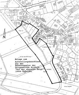 Bauleitplanung - Ortsbauplanung - Dorfentwicklung 24 Flächennutzungsplanung Seit Rechtswirksamkeit des Flächennutzungsplanes der Verbandsgemeinde Arzfeld am 12.