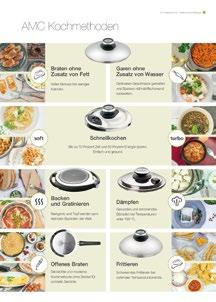 Die Tabelle verrät Ihnen die optimale Garzeit für die jeweiligen Lebensmittel und Kochvorhaben.