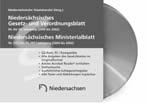 Einbanddecke 2007 Niedersächsisches Gesetz- und Verordnungsblatt inklusive CD nur 21, zzgl. Versandkosten Einbanddecke I.