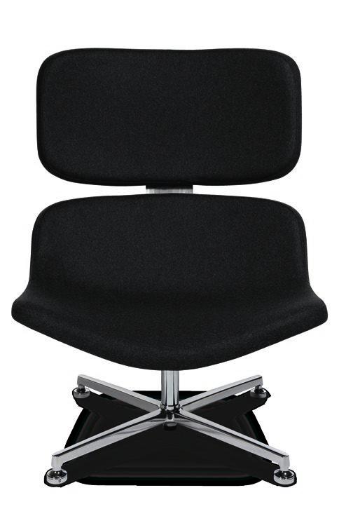 W-Lounge Sessel Großzügiger Loungesessel für die Regeneration Ihrer Kräfte. Sich hinsetzen, zurücklehnen und hin und her schwingen in alle Richtungen.