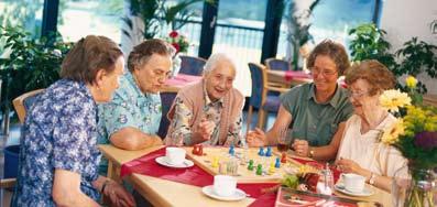 Freizeit in netter Gesellschaft Im Seniorenzentrum Am Bodenseering haben Sie ein vielseitiges Freizeitangebot zur Auswahl.