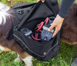 GESCHIRRE & HALSBÄNDER Dogs Creek Geschirr + Rucksack TRAVEL Perfekt für Wanderungen
