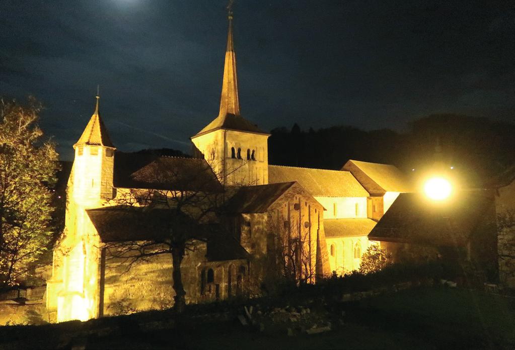 Das Kloster Romainmôtier war im Mittelalter weit über die Grenzen hinaus ein religiöses Zentrum.