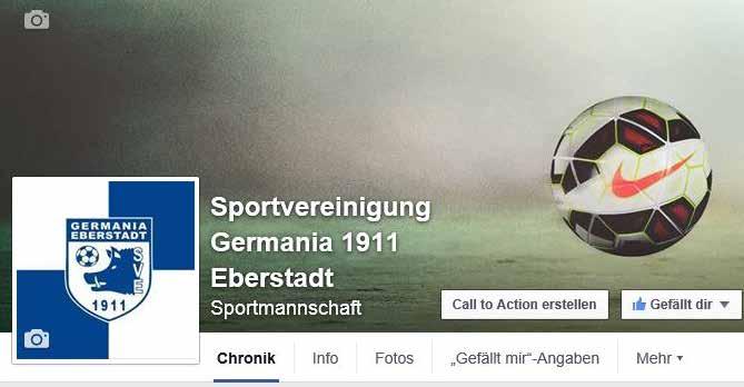 14 Internetpräsenz der Gemania Seit dem 10.08.2015 haben wir eine Facebook Seite! Kevin Seitz (Spieler 1A) hat eine Facebook-Seite für unsere aktiven Teams erstellt.