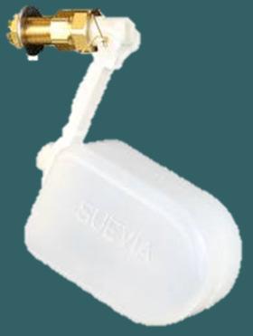 Zubehör 66 Membran-Schwimmerventil Mod.671 zum Einbau in Wannen und Tröge Wasserdurchfluss bis zu 25 l/min Anschluss 1/2 bis max.