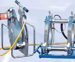 VIETZ Stumpfschweißmaschine EV 315H CNC CNC-gesteuerte Schweißmaschine zum Verschweißen von Rohren und Formstücken aus PE, PP und PVDF.