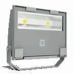 2 IP 66 0,1 m CLASSE I 650 C GR-94 / Grau metallic / Strukturiert LED-Scheinwerfer für den Außen- und Innenbereich, bestehend aus: Mit Polymerpulverlack körnig grau lackiertes