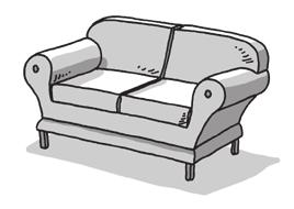 armchair (Sessel) table (Tisch) carpet