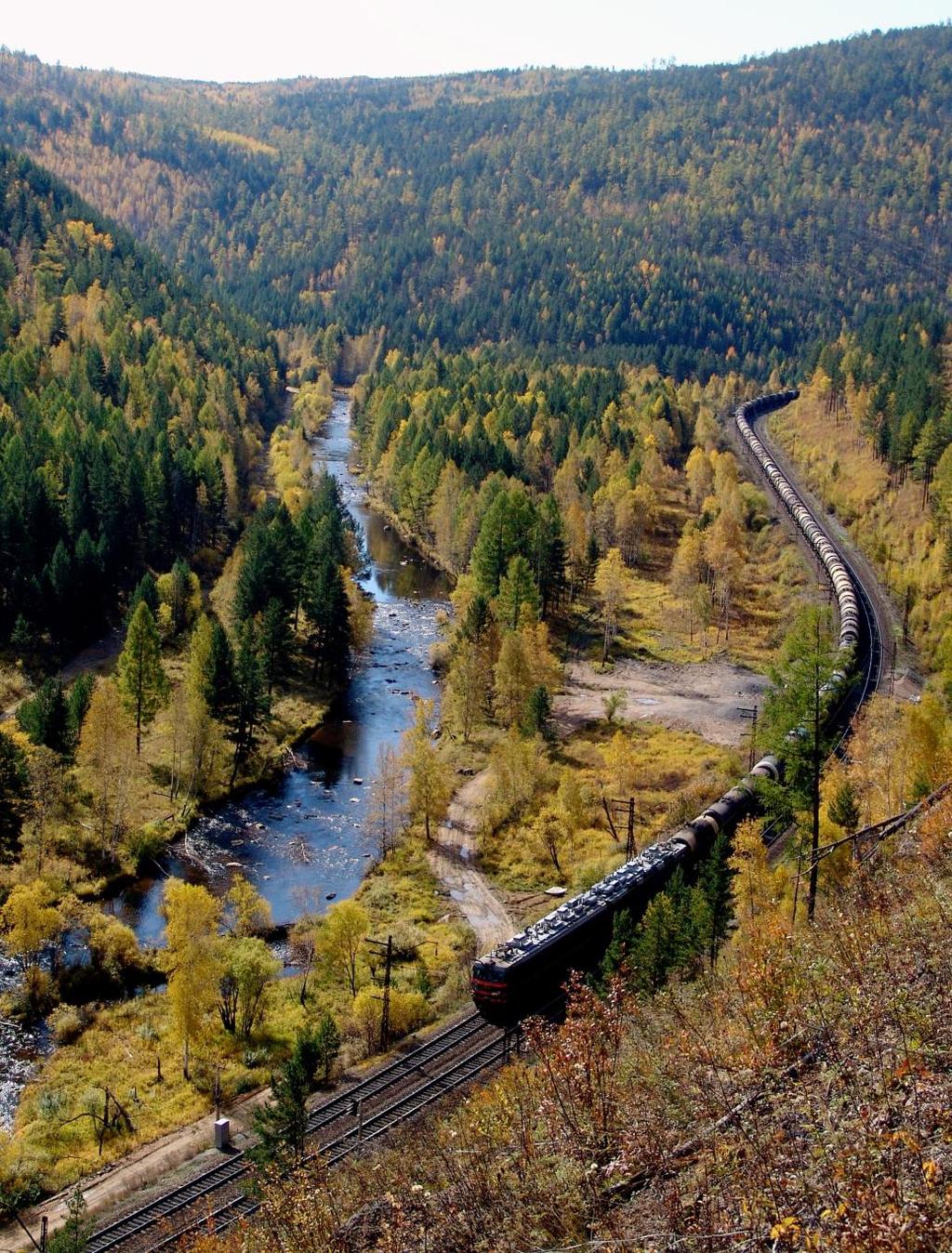 5 6. Tag Zugfahrt Und weiter geht es mit der legendären Transsibirischen