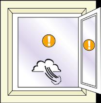 sonst zwischen Fenster und Rollladen ein Hitzestau auftreten kann.