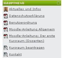 Moodle kann genutzt werden von überall mit Ihrem Moodle-Account Zugang zur Moodle-Plattform: http://moodle.dhbw-mosbach.de Zugangsdaten anfordern: http://www.dhbw-mosbach.de/campusmosbach/einrichtungen/rechenzentrum/support.