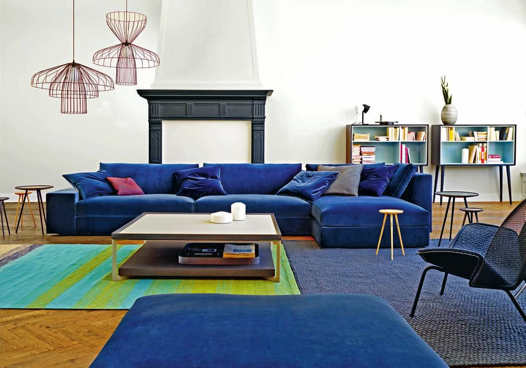 Sofa ENKI Design Evangelos Vasileiou. Die Sitzmöbel Enki zeichnen sich durch ihre betont klassische Linie aus.
