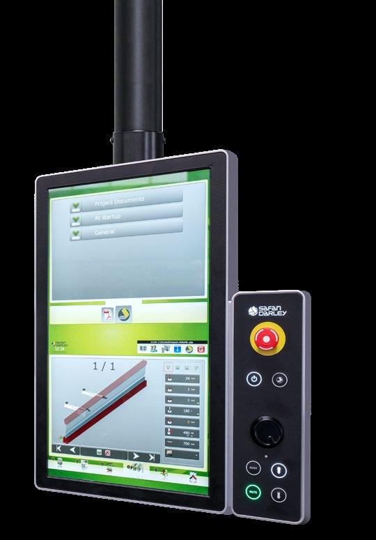 Jetzt verlegen wir die Norm erneut mit der SafanDarley E-Control, der Touchscreen- Steuerung der neusten Generation.
