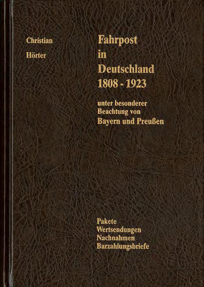 Christian Hörter, Fahrpost in Deutschland unter