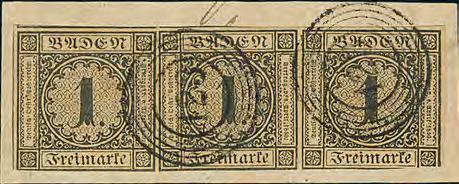 an drei Seiten, Befund Stegmüller 1b 250, 1 Kr. a.