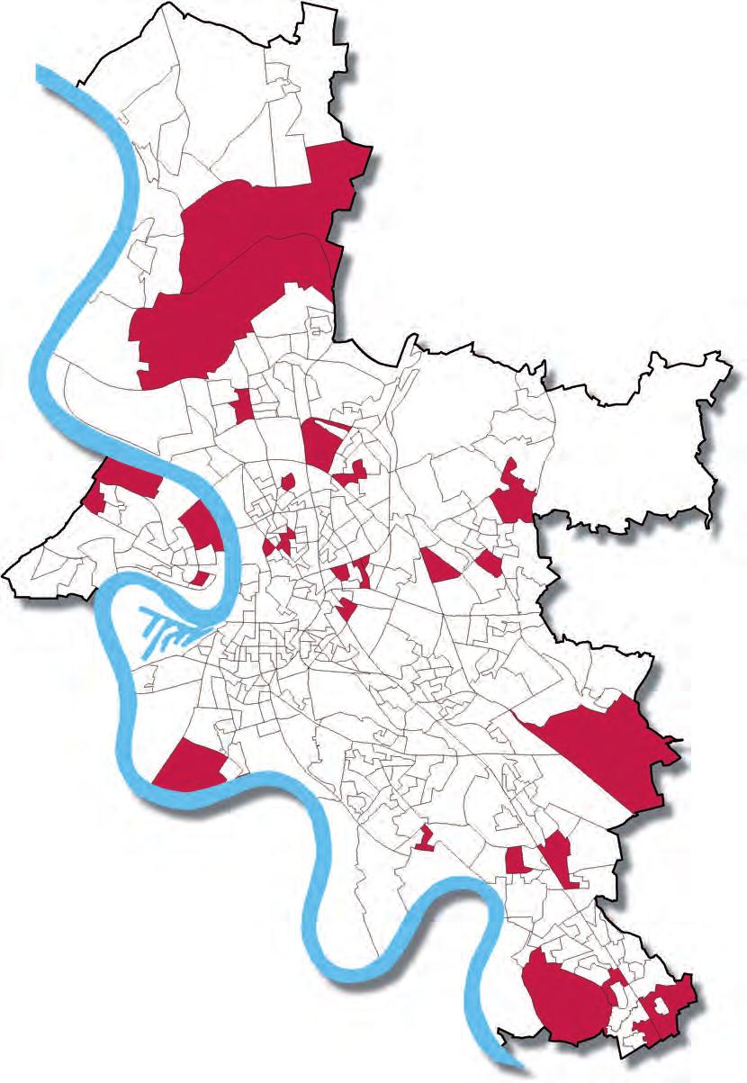 2. Repräsentativität der Ergebnisse In Düsseldorf wurden 27 repräsentative Wahlbezirke ausgewählt, in denen die nach Altersgruppen und Geschlecht gekennzeichneten Stimmzettel ausgegeben werden, sowie