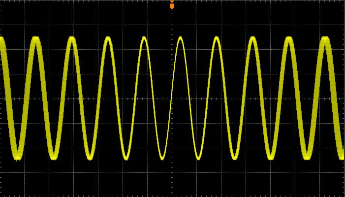 Chapter 11 Display Control To Select the Display Type Press Display Type to set the waveform display type to "Vectors" or "Dots".