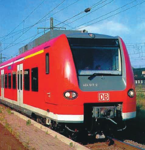 Applikation Elektrische Triebzüge der Baureihen ET 424-426 Fa.